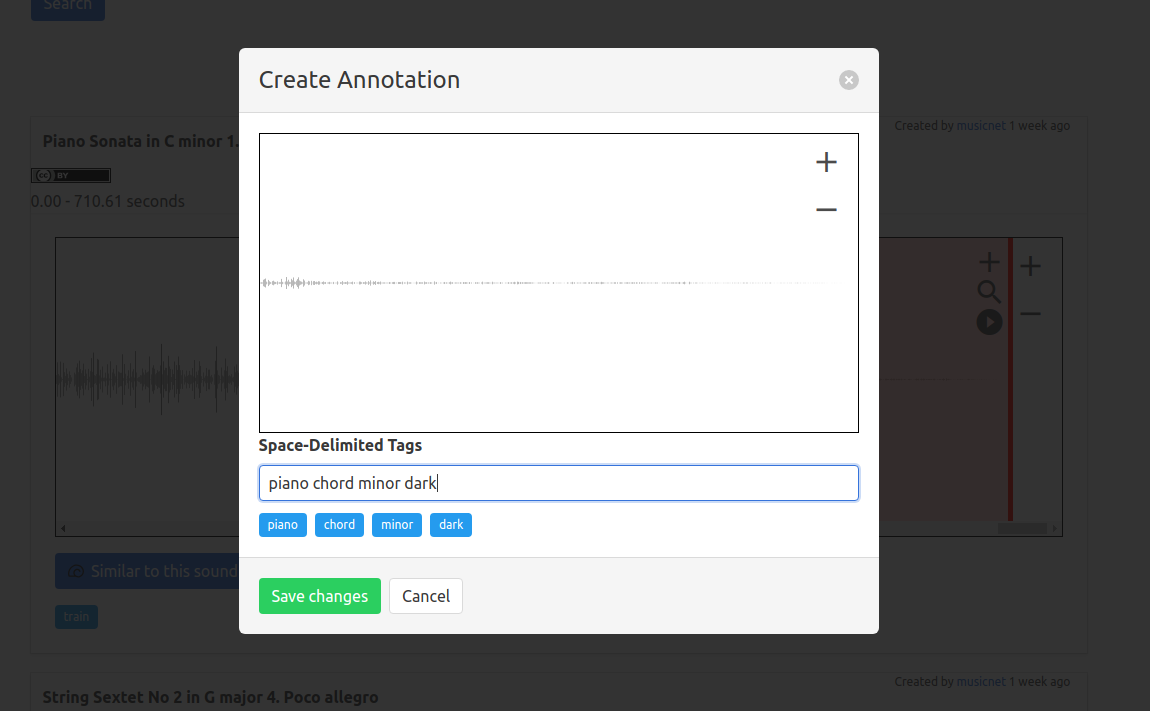 Creating an Annotation
